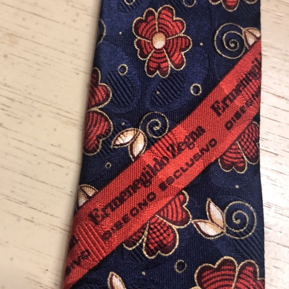 Ermenegildo Zegna Tie/ floral - Picture 2 of 8
